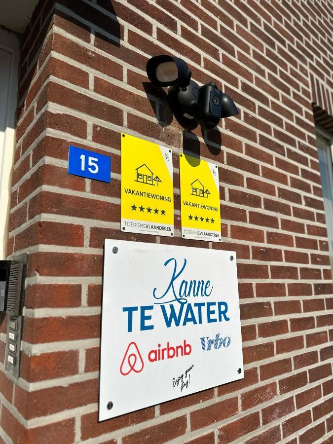 Kanne Te Water - Water View Apartment - Jacuzzi リエムスト エクステリア 写真